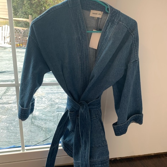 Denim Robe Sugar Lips - Picture 1 of 3